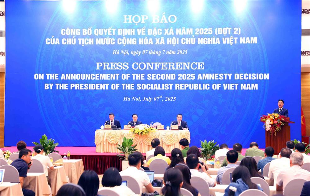 Toàn cảnh buổi Họp báo.