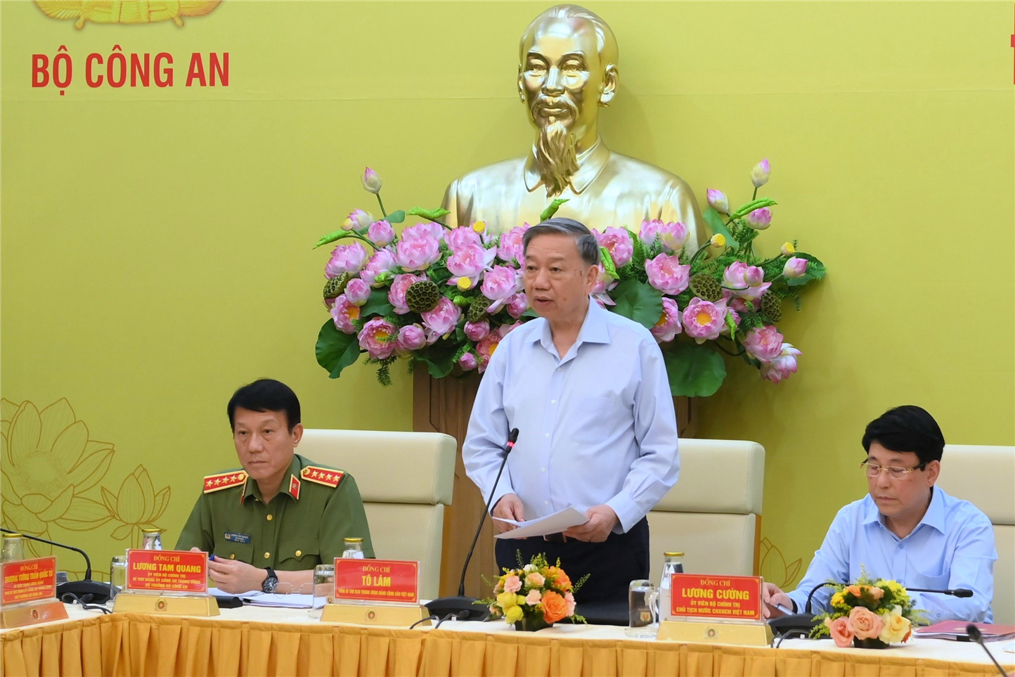 Tổng Bí thư Tô Lâm phát biểu chỉ đạo tại Hội nghị.