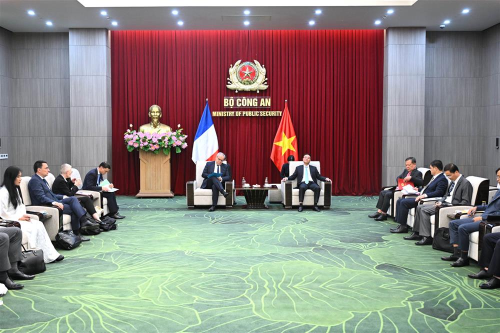 Quang cảnh buổi tiếp.