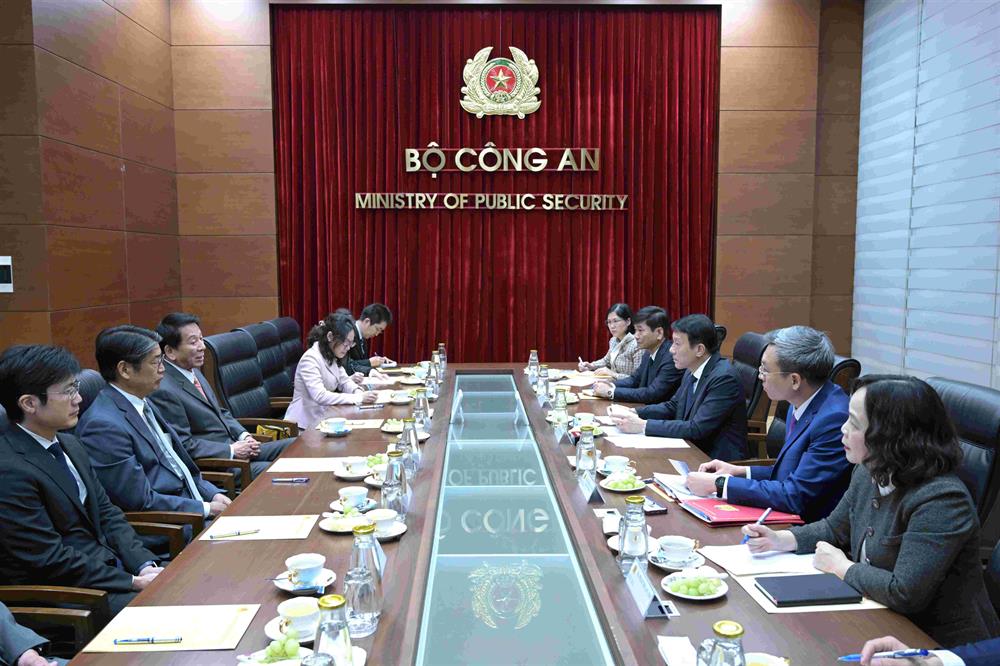 Quang cảnh buổi tiếp.