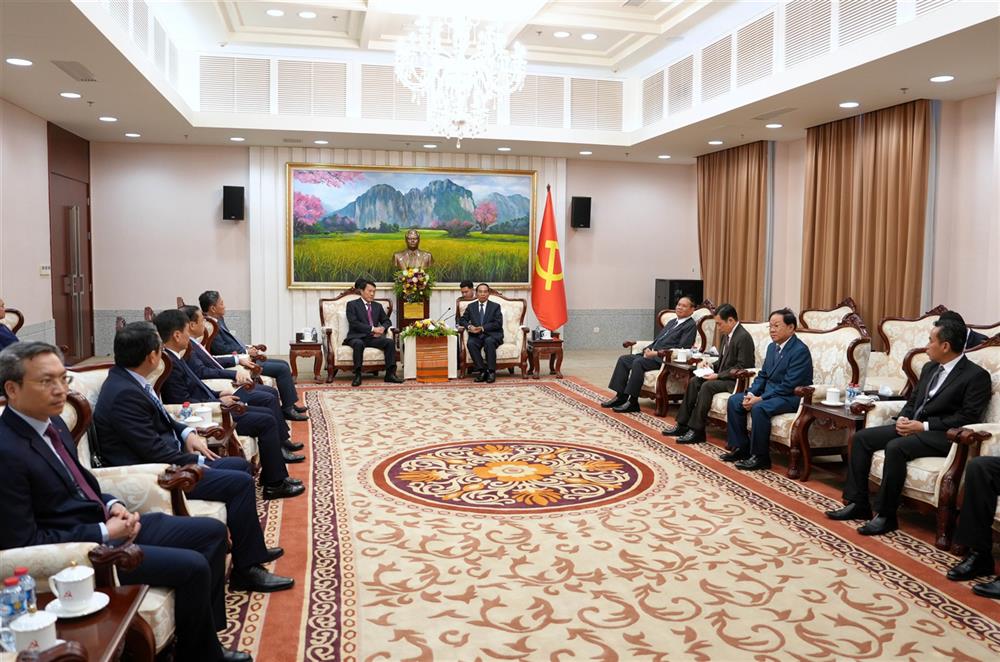 Quang cảnh buổi tiếp.