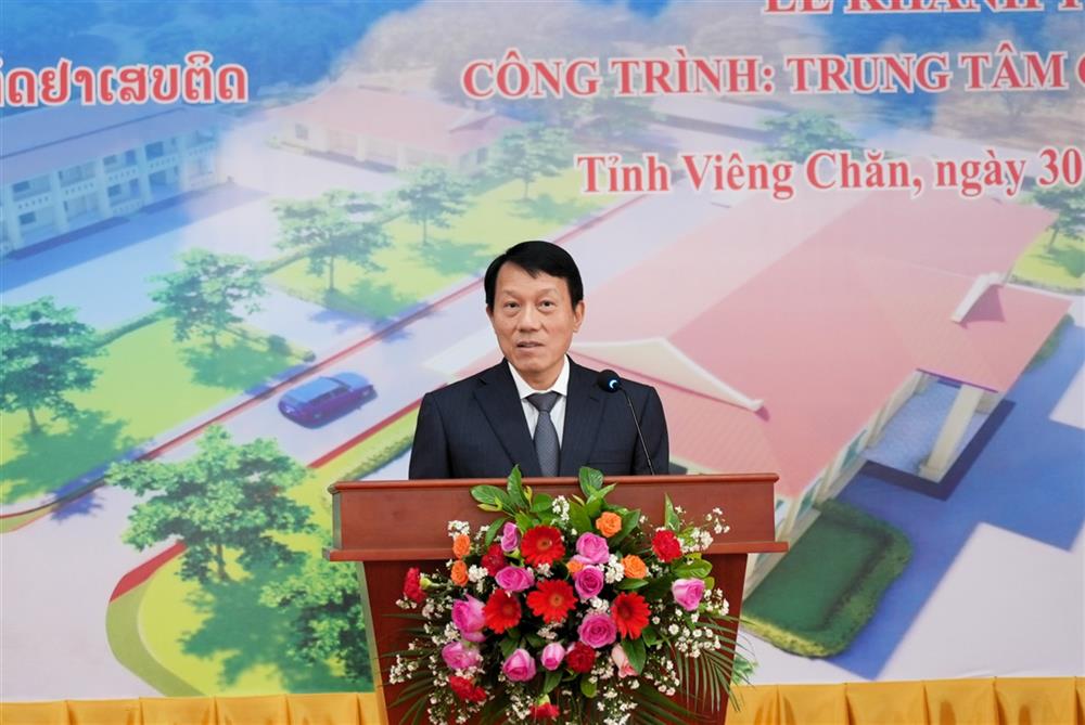Bộ trưởng Lương Tam Quang phát biểu tại buổi Lễ.