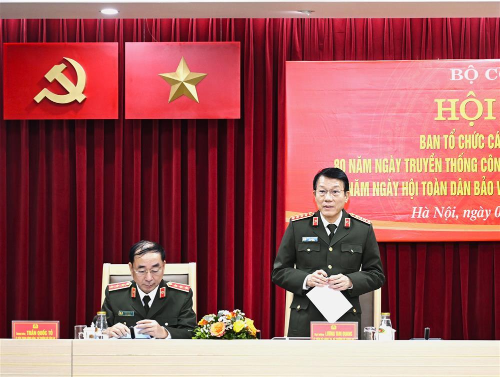 Bộ trưởng Lương Tam quang chủ trì Hội nghị.