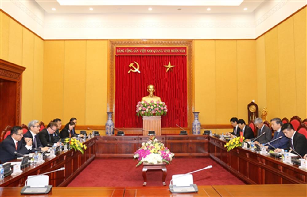 Toàn cảnh Hội đàm.