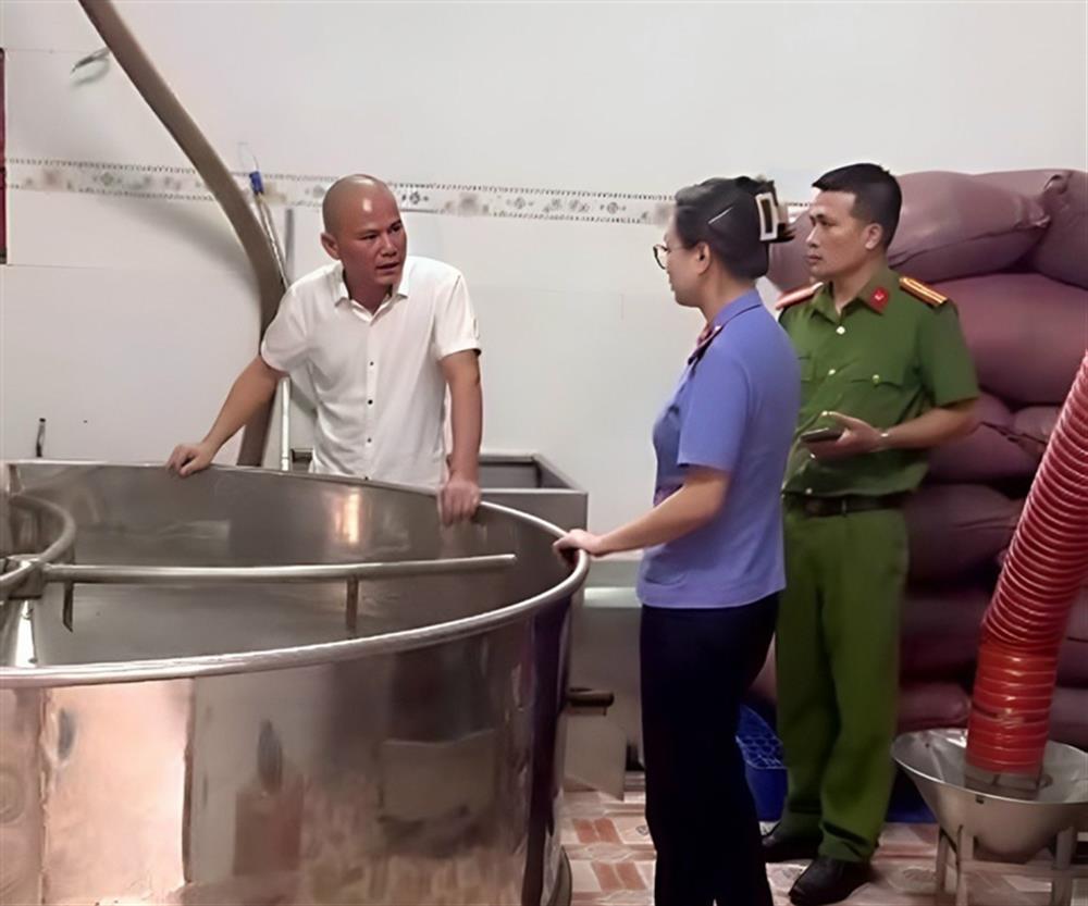 Cơ sở sản xuất cà phê Trọng Tín tại địa chỉ xã Bắc Sơn, huyện Trảng Bom, tỉnh Đồng Nai.