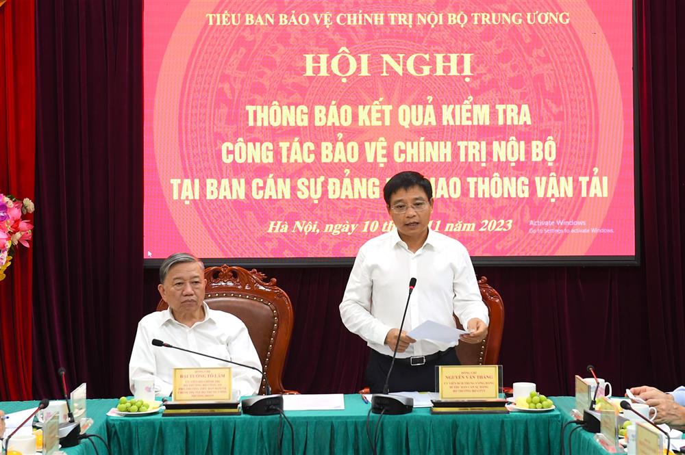 Bộ trưởng Nguyễn Văn Thắng phát biểu tại Hội nghị.
