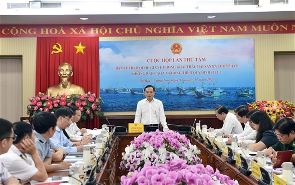 Phó Thủ tướng Trần Lưu Quang nhấn mạnh từ nay đến ngày 30/4/2024 là thời điểm "vàng" để gỡ được thẻ vàng sớm nhất.