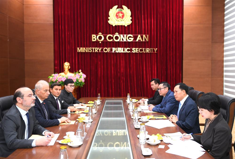 Toàn cảnh buổi tiếp.
