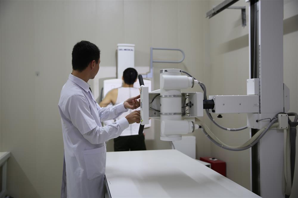 Bệnh viện Công an tỉnh được đầu tư trang thiết bị y tế hiện đại, phục vụ nhu cầu khám, chữa bệnh của CBCS và Nhân dân.