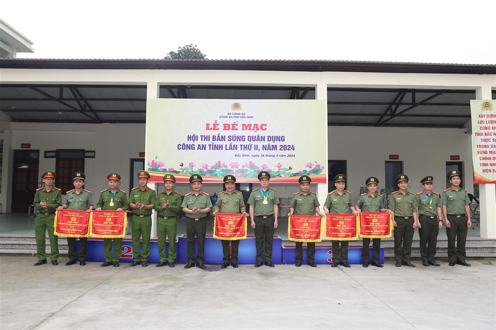 Các đội tuyển đạt giải đồng đội tại Hội thi.