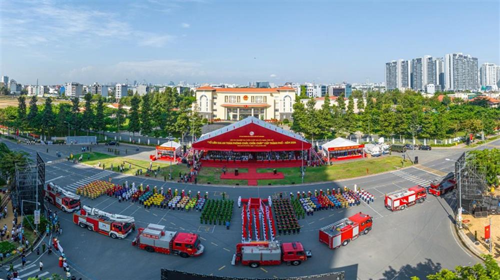 Toàn cảnh Hội thi.