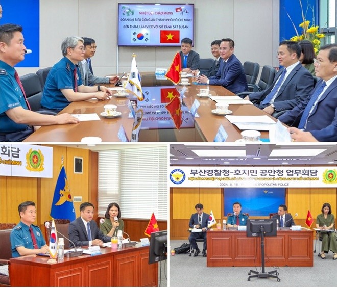 Toàn cảnh buổi làm việc.