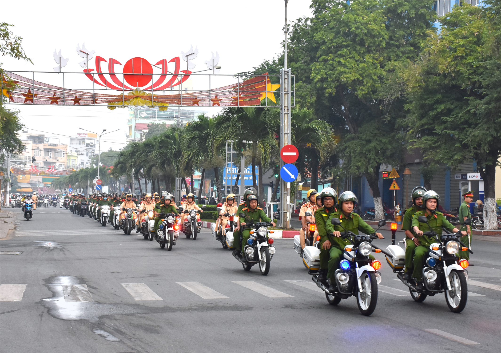 Cảnh sát 113 là một trong những lực lượng nòng cốt trong thực hiện các đợt cao điểm tấn công, trấn áp tội phạm, bảo đảm ANTT địa bàn.