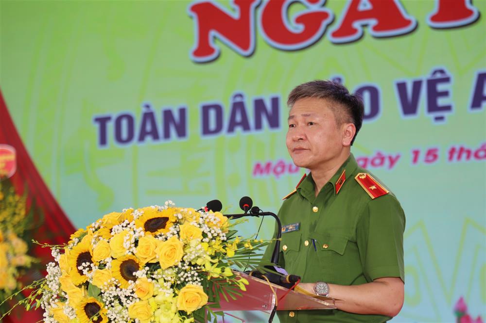 Thứ trưởng Nguyễn Ngọc Lâm phát biểu tại Ngày hội.