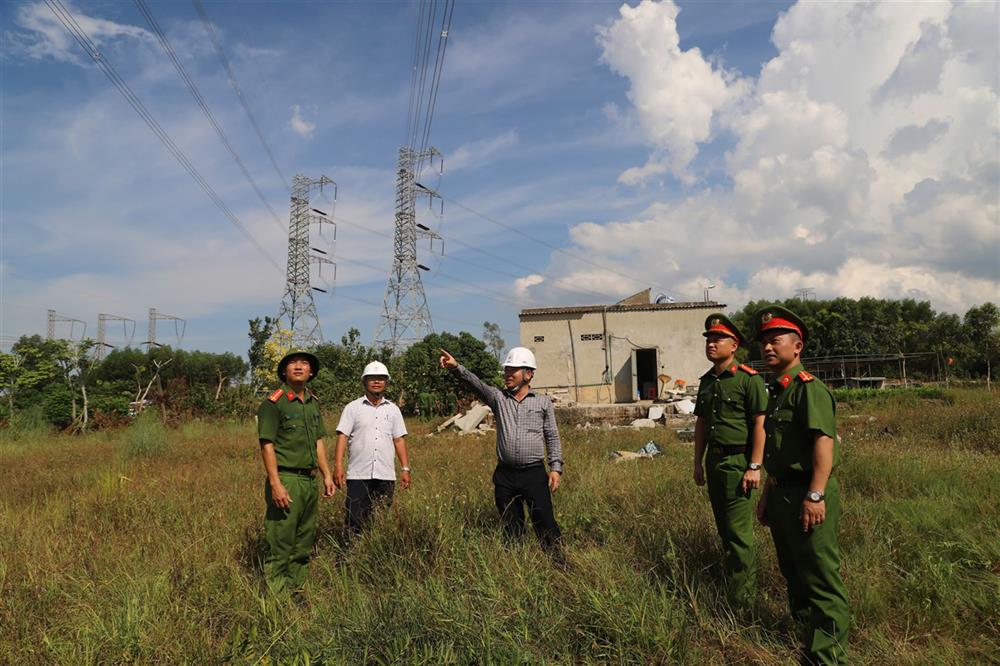 Lực lượng Công an, Ban dự án đảm bảo an ninh, trật tự, an toàn lưới điện trước khi đóng điện đường dây 500kV mạch 3.