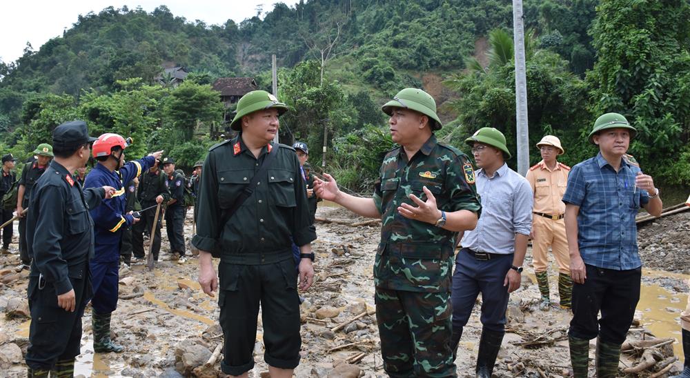 Công an tỉnh Điện Biên sẵn sàng triển khai các phương án phòng chống bão số 3.