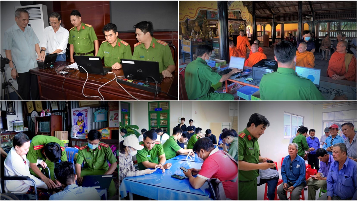 Công an tỉnh Bạc Liêu gương mẫu, đi đầu trong thực hiện Đề án 06/CP, góp phần đẩy nhanh tiến trình chuyển đổi số của tỉnh.