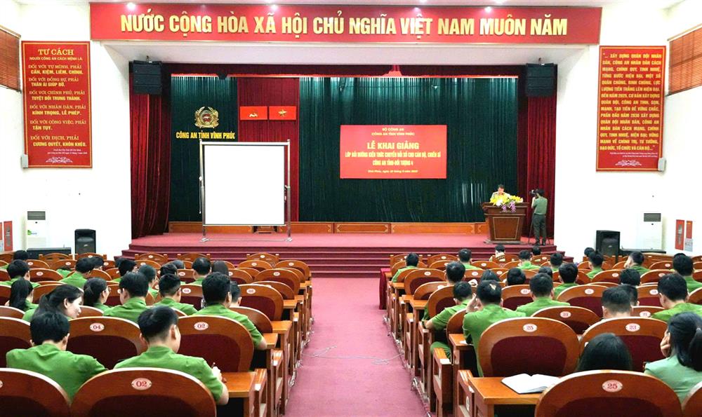 Toàn cảnh Lớp bồi dưỡng.