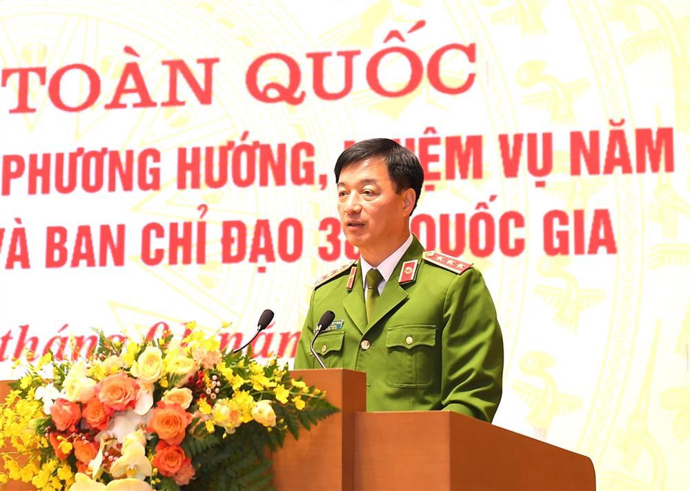 Thứ trưởng Nguyễn Duy Ngọc phát biểu tại Hội nghị.