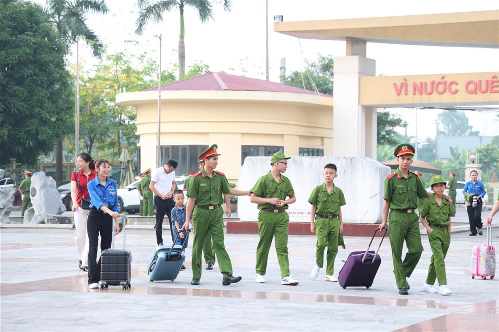 Học viên nhí sẽ trải qua 08 ngày tại Trại hè “Học làm Chiến sĩ Công an” tại Học viện Cảnh sát nhân dân.