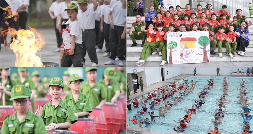 Tham gia Trại hè, các em sẽ được trải nghiệm nhiều hoạt động bổ ích và lý thú.