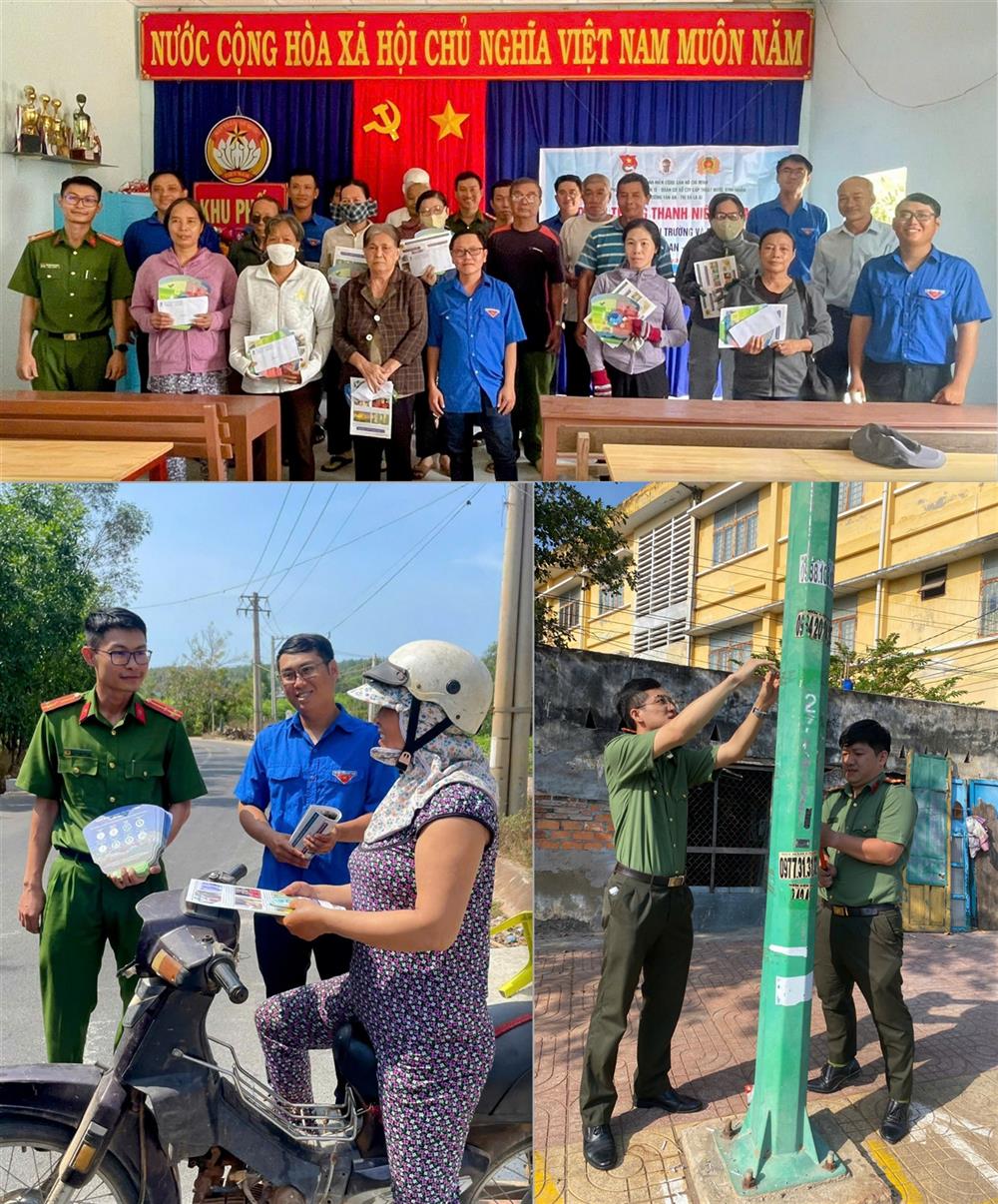Cụm thi đua số 2 phối hợp công ty Cổ phần Cấp thoát nước Bình Thuận: Tuyên truyền về bảo vệ môi trường, bảo vệ nguồn nước và phát hơn 100 tờ rơi về bảo vệ môi trường, bảo vệ nguồn nước, phòng cháy chữa cháy và cứu nạn cứu hộ. Đồng thời tặng 20 phần quà cho bà con có hoàn cảnh khó khăn tại phường Tân An, thị xã La Gi và bóc gỡ quảng cáo, rao vặt, dọn vệ sinh dọc tuyến đường Lê Duẩn (phường Phú Trinh, TP. Phan Thiết).