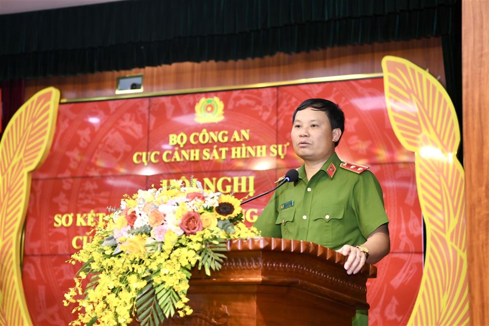 Trung tướng Trần Ngọc Hà, Cục trưởng Cục Cảnh sát hình sự chủ trì Hội nghị.